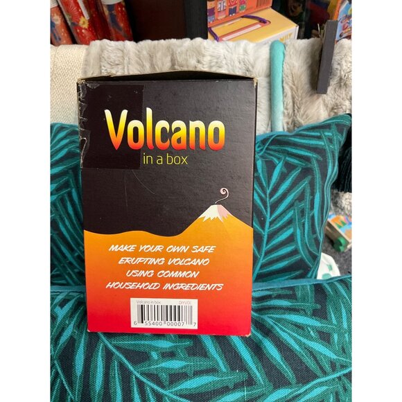 "Volcano In A Box" Science Kit For Kids Box is worn - Picture 3 of 4